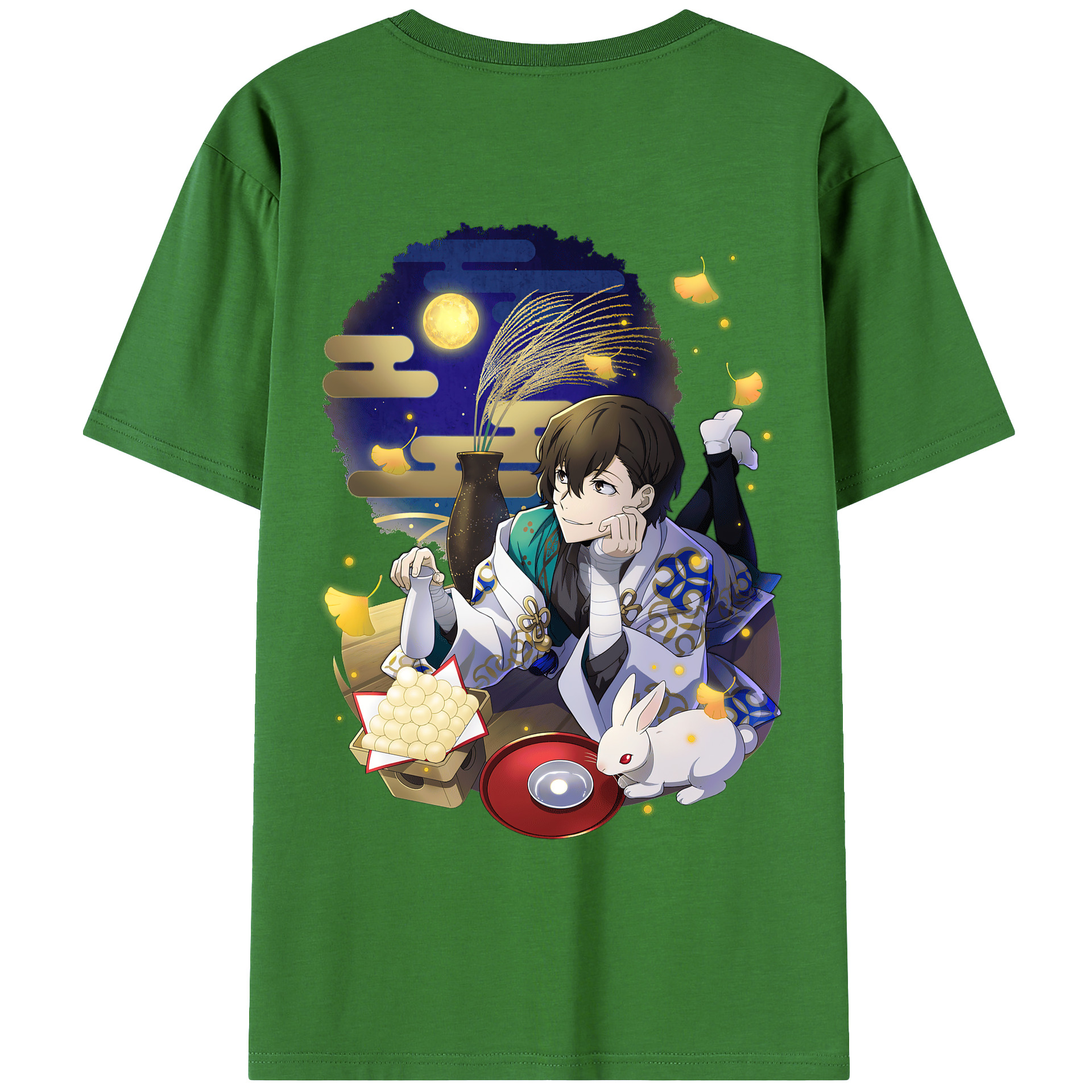 （画像用） 文豪ストレイドッグス Bungo Stray Dogs レディース半袖Tシャツ(バックプリント)